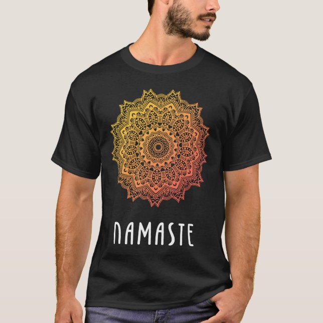 Mandala 39 t shirt (Framsida)