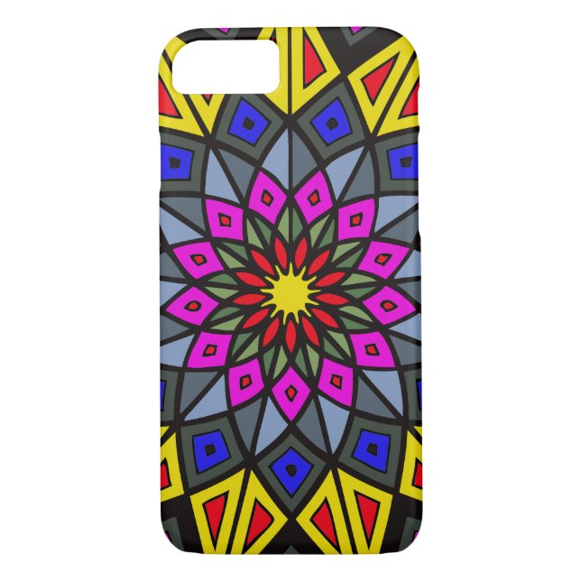 Mandala #3 Case-Mate iPhone skal (Baksida)