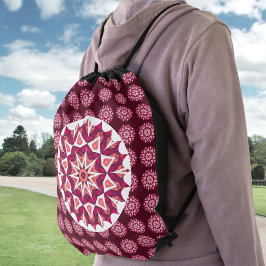 Mandala 3 Drawstring Backpack Gympapåse