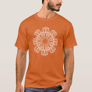 Mandala 3 White T Shirt