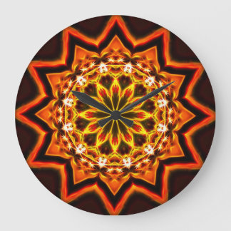 Mandala 4 Clock Stor Klocka