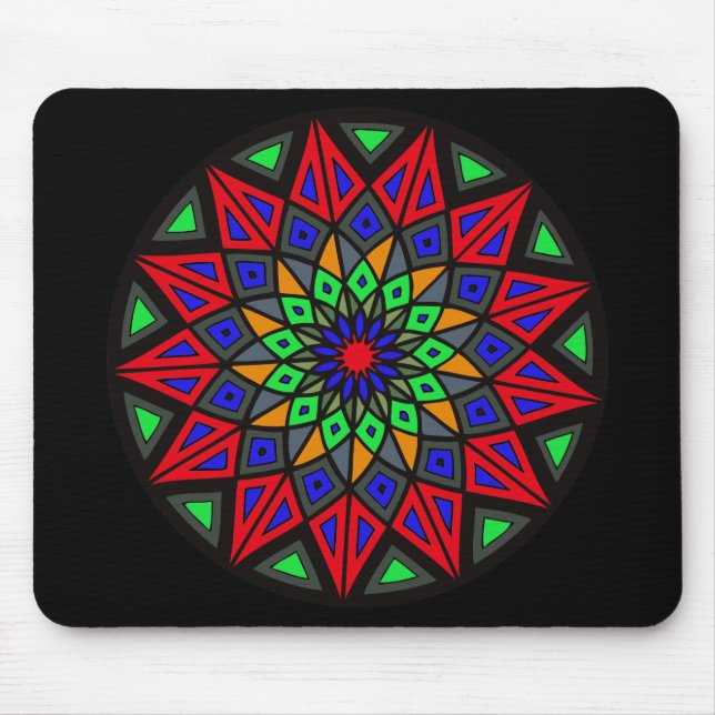 Mandala #4 musmatta (Framsidan)