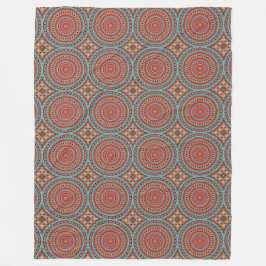 Mandala 6 Fleece Blanket