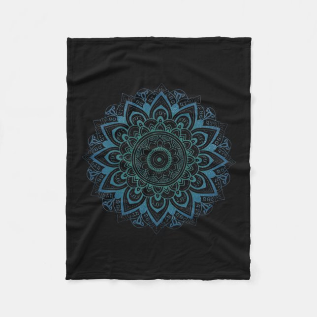 Mandala 8647  fleecefilt (Framsidan)