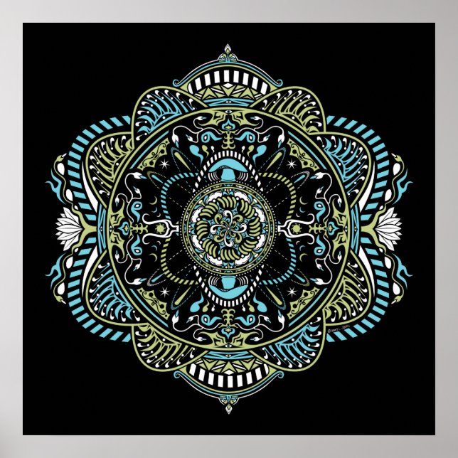 Mandala #9 - Poster (Framsidan)