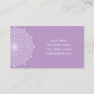 Mandala Affärskorts Visitkort