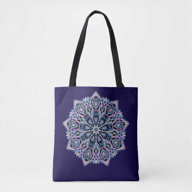 Mandala andlig. tygkasse (Framsida)