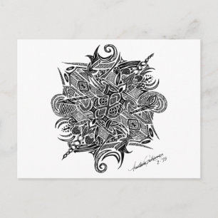 Mandala ANPASSADE Vykort