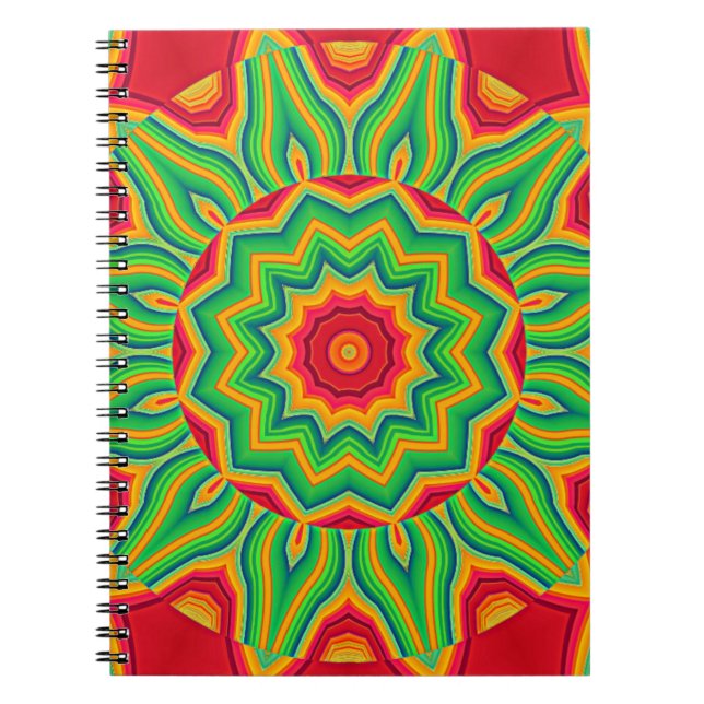 Mandala Anteckningsbok (Framsidan)