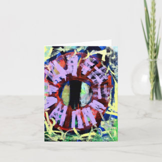 Mandala-anteckningskort Kort