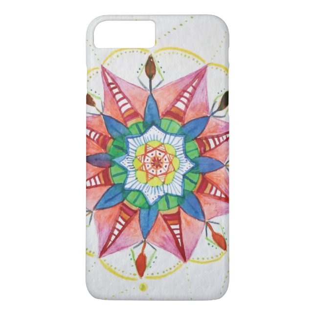 Mandala Apple iPhone 7 Telefonväska Case-Mate iPhone Skal (Baksida)