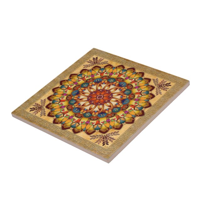 Mandala Ararat V2 Kakelplatta (Sidan)