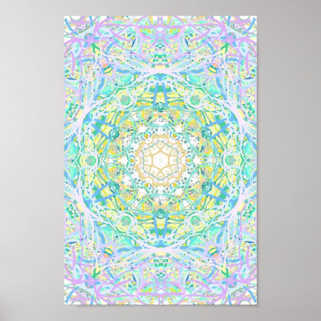 Mandala Art 3 Poster (Framsidan)