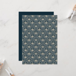 Mandala Art Deco Fläkt Inbjudningar