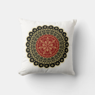 Mandala Art Dekorativ kudde