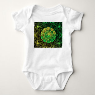 Mandala Art: Information om Gröntens Gult. T Shirt
