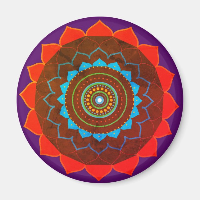 Mandala Art Magnet (Framsidan)