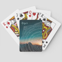 Mandala Art Sunset Starry Night Himlar Zen Blue