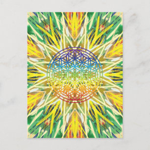 Mandala Art Vykort