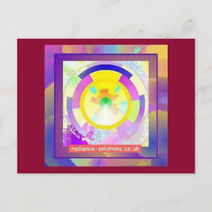 Mandala Art-vykort Vykort