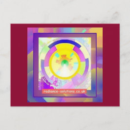 Mandala Art-vykort Vykort