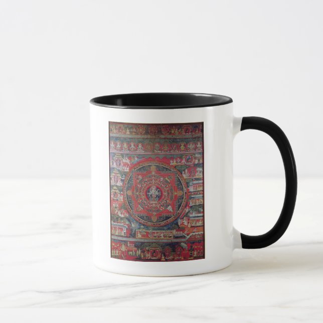 Mandala av Amoghapasa Mugg (Höger)