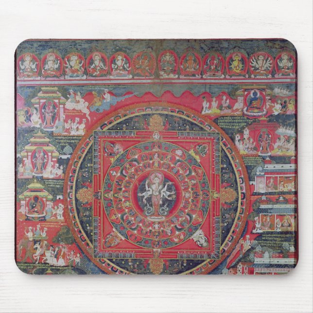 Mandala av Amoghapasa Musmatta (Framsidan)