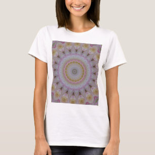 Mandala av gula rosor t shirt