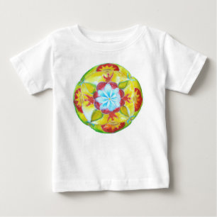 Mandala Baby Bodysuit Tee Shirt