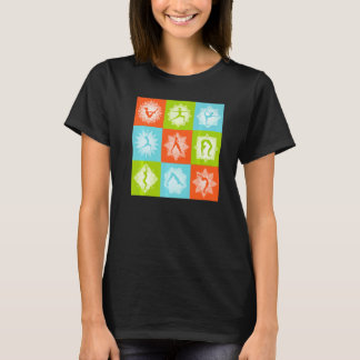 Mandala Best Yoga Backprint T Shirt