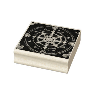 Mandala blandar helig geometri &mystisk energi stämpel
