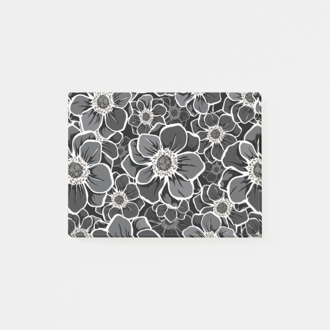 Mandala Blommor 5 Post-it Block (Framsida)