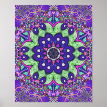 Mandala Blommor