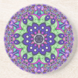 Mandala Blommor Underlägg