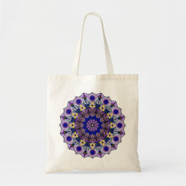 Mandala Blueberry 12 Blue Violet - Tygkasse