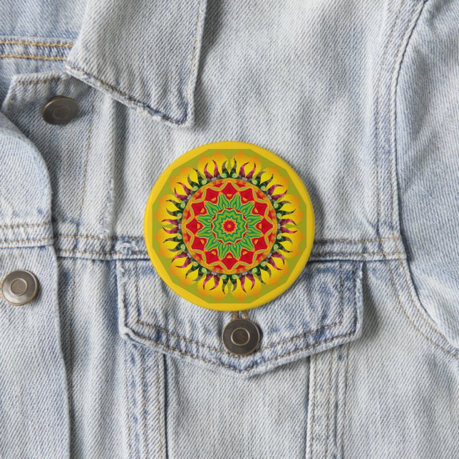 Mandala Button Knapp (In Situ)