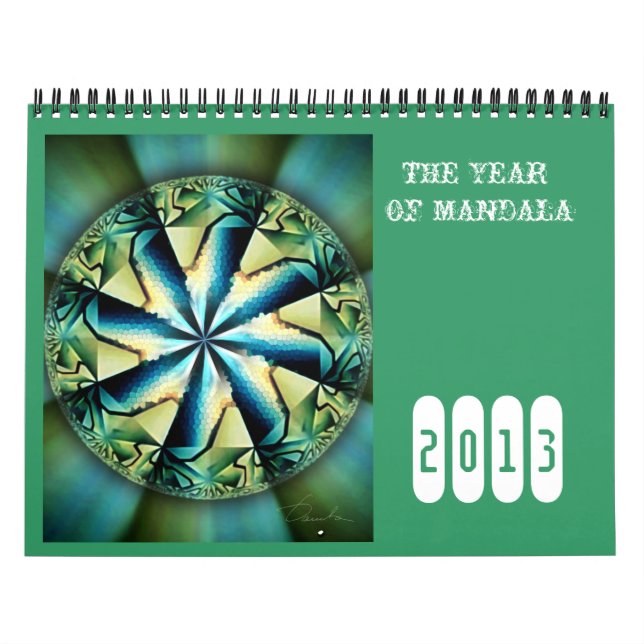MANDALA CALENDAR KALENDER (Omslag)