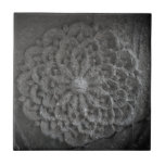 Mandala Carved Stone Photo Tile Kakelplatta<br><div class="desc">Mandala carved stone-fotofack.</div>