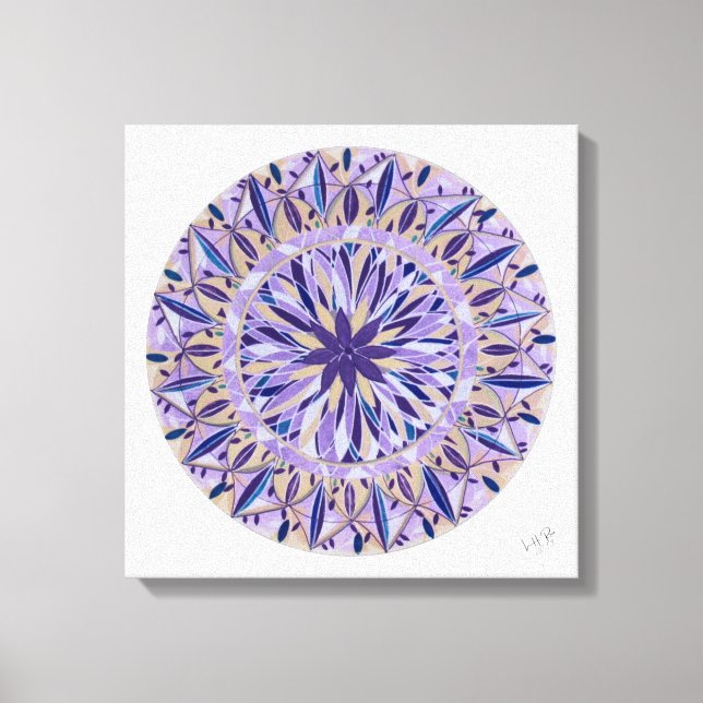 Mandala Celestia Canvastryck (Framsida)