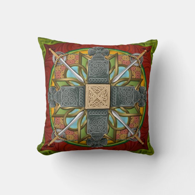 Mandala Celtic Glory Kuddyn Kudde (Framsida)