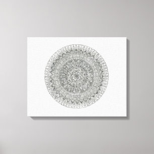 Mandala Chakra Canvastryck