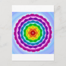 Mandala Chakra Vykort