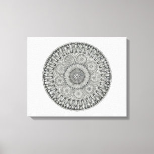 Mandala Circle Canvastryck