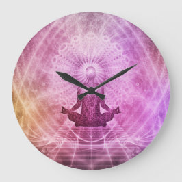 Mandala Clock Stor Klocka