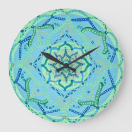 Mandala Clock Stor Klocka
