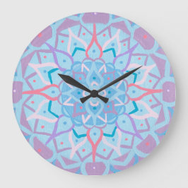 Mandala Clock Stor Klocka