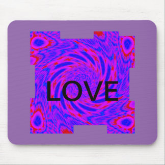 Mandala-colorpink-blue-KÄRLEK-kaleidoscope RMDESIG Musmatta