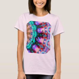 Mandala-colorpink-red-blue-kaleidoskop T Shirt