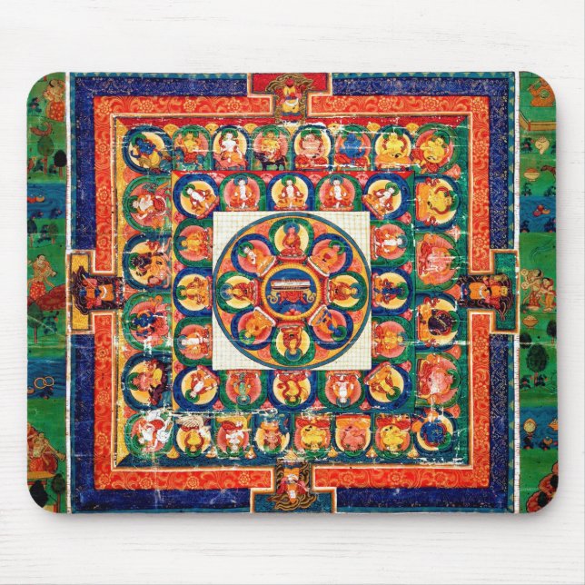 Mandala Cosmic Diagram for Meditation Musmatta (Framsidan)