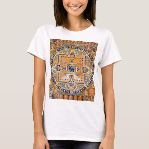 Mandala Cosmic Diagram for Meditation T Shirt